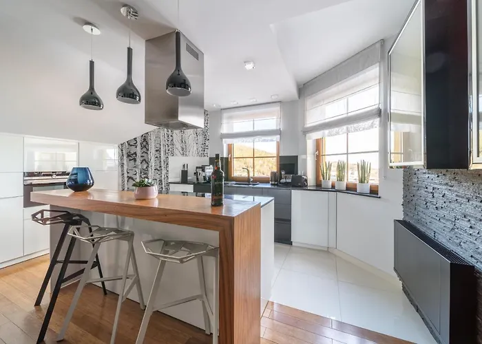 شقة Trevilles Mountain View - 8 Os Z Widokiem I 3 Sypialniami شكلارسكا بوريبا